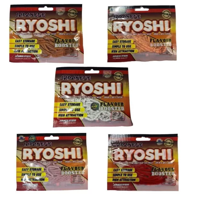 Japanese Ryoshi 12cm Kokulu LRF Silikonu
