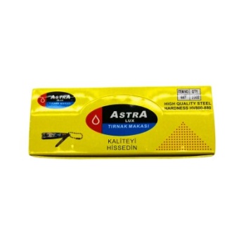 ASTRA LUX-667 RENKLİ KÜÇÜK TIRNAK MAKASI*24X50