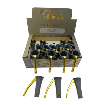 ORAK KOD-400 ( GOLD KOLLU & SİYAH HUNİ ) ( METAL ) CEVİZ & FINDIK KIRACAK*24X5