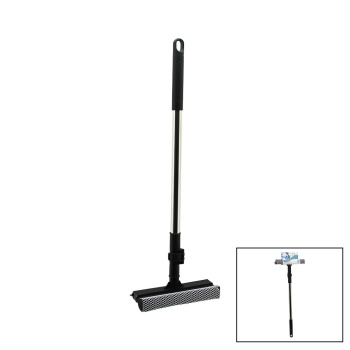 İBİCO İ21-032 (2İN1 BAŞLI=ÇEKPAS & FİLE KAPLI SÜNGER) ÇOK AMAÇLI YÜZEY TEMİZLİK MOP & CAMSİL (KİLİTLİ UZAYAN METAL SAP=56-94CM)*50