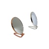 YAKUT-11307-950-1 950-3 (6.5) (OVAL) (BRONZ & GÜMÜŞ) MAKYAJ AYNASI (ÇİFT TARAFLI) (PLS.ÇERÇEVE & KATLANIR AYAKLI)*72