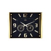 GALAXY PREMİUM 707-A-1 A-2 BAROMETRELİ ( ISI & NEM ÖLÇER ) KABARTMA RAKAMLI DUVAR SAATİ ( 41.5X32CM )*10