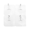 NEWLİFE CLKN-1778 ( TEKLİ METAL ) ( ŞEFFAF PVC & ÇİÇEKLİ ) ( YAPIŞKANLI ASKI )*100X50