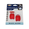 İBİCO IBC-002 BE SAFE BE SEEN HJ008-2 ( 2PCS ) ( SİLİKON ) BİSİKLET FENERİ ( SİNYALLİ LAMBA )*30X8