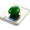 TECHFİT TF-1002 DİJİTAL PLATİN YUVARLAK MUTFAK TERAZİSİ TARTI ( 5KG )*24