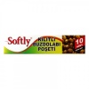 SOFTLY ( KİLİTLİ & ORTA ) ( 10PCS ) BUZDOLABI POŞETİ*100