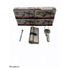 YMK-B68HS ( HİBRİT ) ( 68MM )  ( NİKEL SATEN ) CERMAN BAREL ( KUTULU AMBALAJ ) ( 3 ANAHTAR )*120