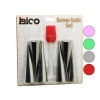 İBİCO İ22-163 (7PCS) (6-KORNEO KALIP & 1-SİLİKON FIRÇA) PASTA DEKORASYON SETİ (ÇAP:3.4CM X UZUNLUK:12CM) (BRKT-921633)*144