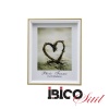 İBİCO İ12-033 ( 8X10 20X25CM ) ( KALIN & LUX BAMBU & ÇİFT RENK ÇERÇEVE ) AHŞAP RESİM ÇERÇEVESİ*36=K