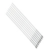 İBİCO C-700 ( CİĞER & DOMATES ) ( İNCE YASSI & BURGULU ) ( 50CM ) METAL MANGAL ŞİŞİ*100X5
