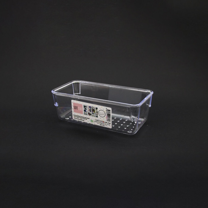 SOFTCHEF PUNTO-00861 ( 15 X 7.5 X 5.5CM ) MİKA MODÜLER ÇEKMECE ORGANİZERİ*24=K