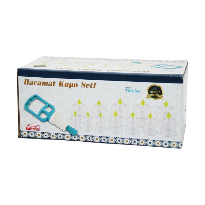 İBİCO ( 12PCS ) HACAMAT KUPA MASAJ SETİ*147