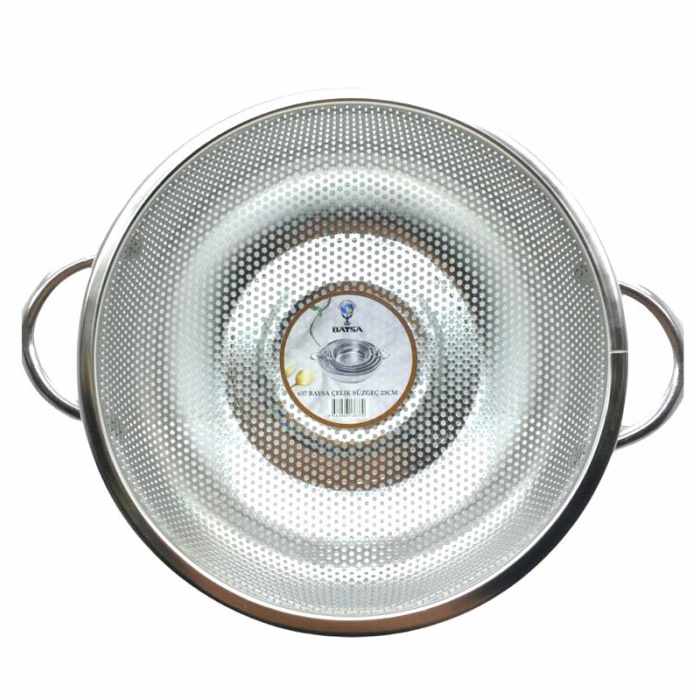 ENFA KITCHENWARE ENF-149 ( 22CM ) ( METAL KULPLU ) ( ÇELİK SEPET ) SÜZGEÇ ( İNCE TEL AYAKLI )*120