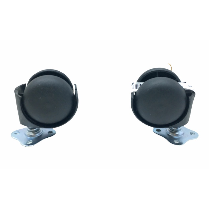 ERECT ERC-802-P ( DÜZ DÖNER TABLALI & 50MM ) ÇİFTLİ PLASTİK TEKER*10X30
