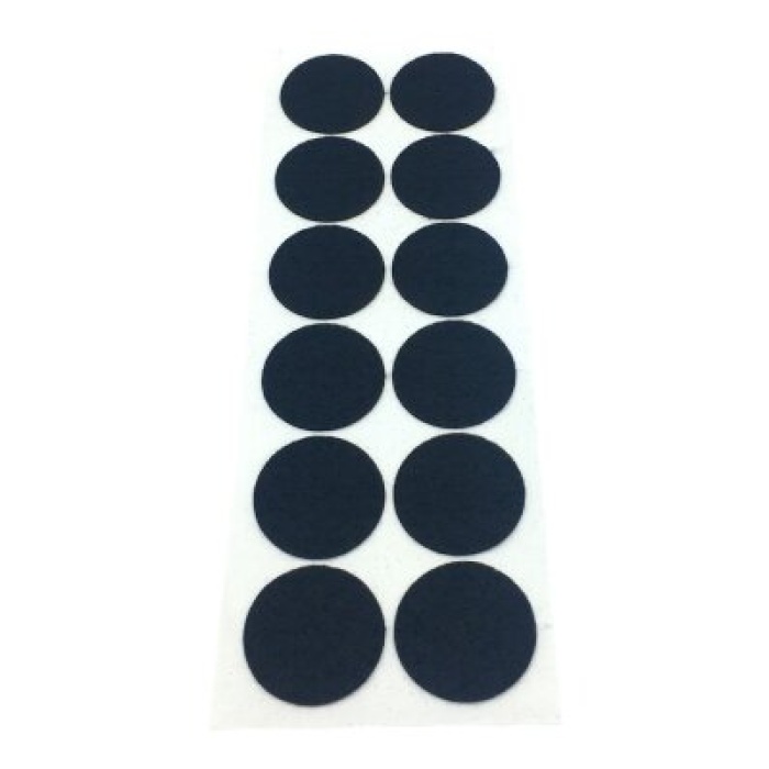 FLAMME 38MM YUVARLAK YAPIŞKAN KEÇE*25X36