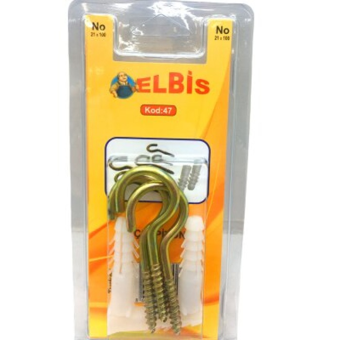 MEDALYAN DL-28 ( 21X100 ) AÇIK PİTON ( DÜBELLİ=NO-8 ) ( 4PCS )*12X10