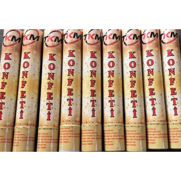 MİSTİGUE HOME TKM KONFETİ ( KARNAVAL RENKLİ ) ( 30CM )*100