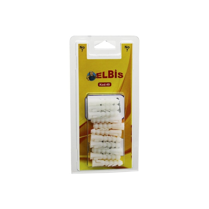 MEDALYAN DL-37 ( NO-7 ) DÜBEL BEYAZ ( 30PCS )*12X9