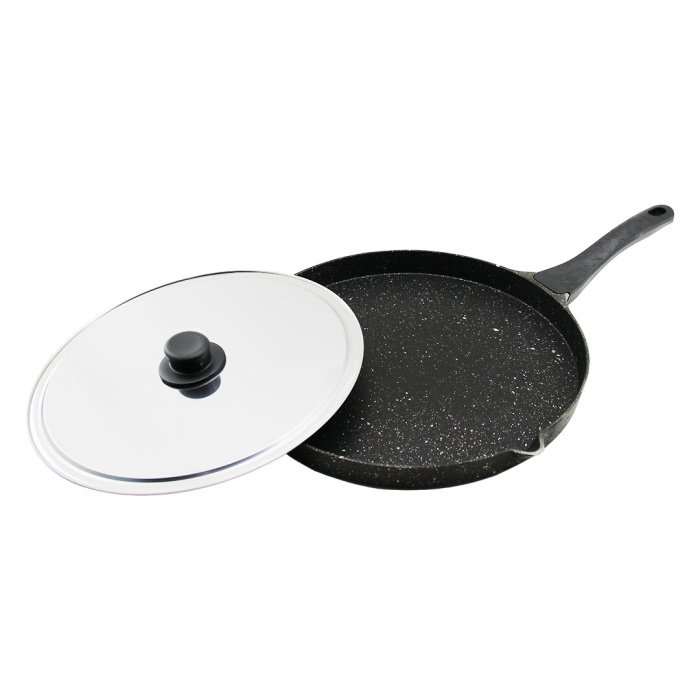 İBİCO ( 34CM & DÖKÜM ) BALIK TAVASI ( METAL SEYYAR KAPAKLI ) ( YAĞ BOŞALTMA AĞIZLI )*12