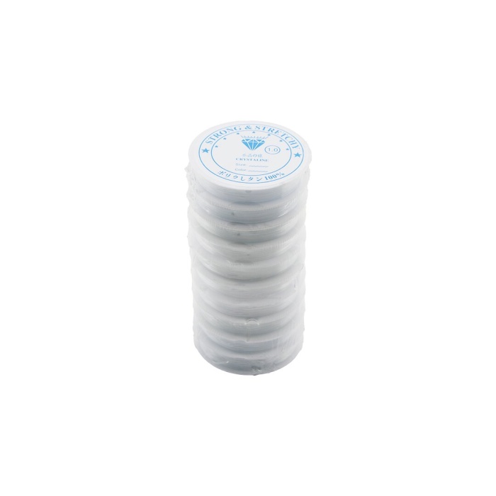 İBİCO CRYSTALINE İ14-004 ( SİZE:1.0 & 4MT ) ( ŞEFFAF & LASTİKLİ ) MİSİNA İPİ*10X150