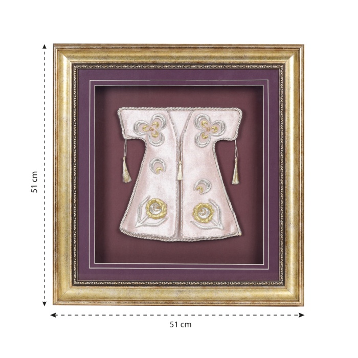 Sırma Nakışlı Kabartmalı Kaftan Tablo