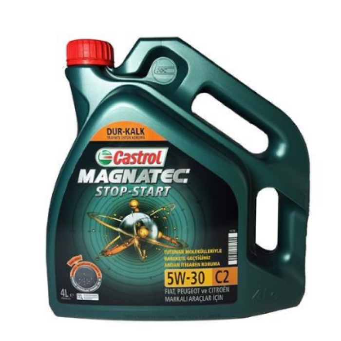 Castrol Magnatec Stop-Start 5W-30 C2 Tam Sentetik Motor Yağı 4 Litre (Üretim Yılı:2023)