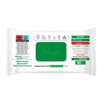 Sleepy Easy Clean 4XL Grün Feuchtes Bodenreinigungstuch