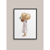 HOMEPACK AHŞAP ÇERÇEVELİ TEK PARÇA TABLO POSTER TABLO TK/040