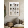 HOMEPACK AHŞAP ÇERÇEVELİ TEK PARÇA TABLO POSTER TABLO TK/191