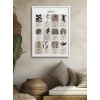 HOMEPACK AHŞAP ÇERÇEVELİ TEK PARÇA TABLO POSTER TABLO TK/191
