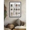 HOMEPACK AHŞAP ÇERÇEVELİ TEK PARÇA TABLO POSTER TABLO TK/191