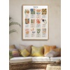 HOMEPACK AHŞAP ÇERÇEVELİ TEK PARÇA TABLO POSTER TABLO TK/192