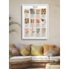 HOMEPACK AHŞAP ÇERÇEVELİ TEK PARÇA TABLO POSTER TABLO TK/192