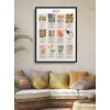 HOMEPACK AHŞAP ÇERÇEVELİ TEK PARÇA TABLO POSTER TABLO TK/192