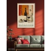 HOMEPACK AHŞAP ÇERÇEVELİ TEK PARÇA TABLO POSTER TABLO TK/193