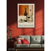 HOMEPACK AHŞAP ÇERÇEVELİ TEK PARÇA TABLO POSTER TABLO TK/193