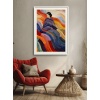 HOMEPACK AHŞAP ÇERÇEVELİ TEK PARÇA TABLO POSTER TABLO TK/195