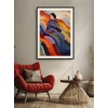 HOMEPACK AHŞAP ÇERÇEVELİ TEK PARÇA TABLO POSTER TABLO TK/195