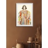 HOMEPACK AHŞAP ÇERÇEVELİ TEK PARÇA TABLO POSTER TABLO TK/196