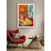 HOMEPACK AHŞAP ÇERÇEVELİ TEK PARÇA TABLO POSTER TABLO TK/198