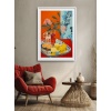 HOMEPACK AHŞAP ÇERÇEVELİ TEK PARÇA TABLO POSTER TABLO TK/198