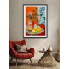 HOMEPACK AHŞAP ÇERÇEVELİ TEK PARÇA TABLO POSTER TABLO TK/198