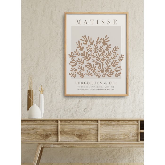 HOMEPACK AHŞAP ÇERÇEVELİ TEK PARÇA TABLO POSTER TABLO TK/014