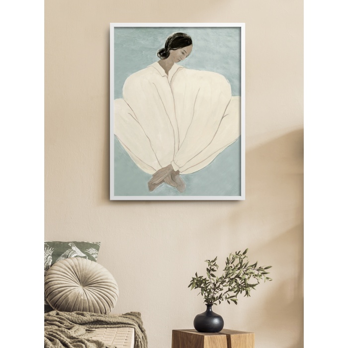 HOMEPACK AHŞAP ÇERÇEVELİ TEK PARÇA TABLO POSTER TABLO TK/036