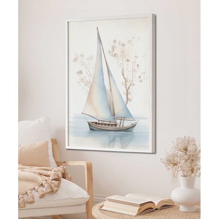 HOMEPACK AHŞAP ÇERÇEVELİ TEK PARÇA TABLO POSTER TABLO TK/127