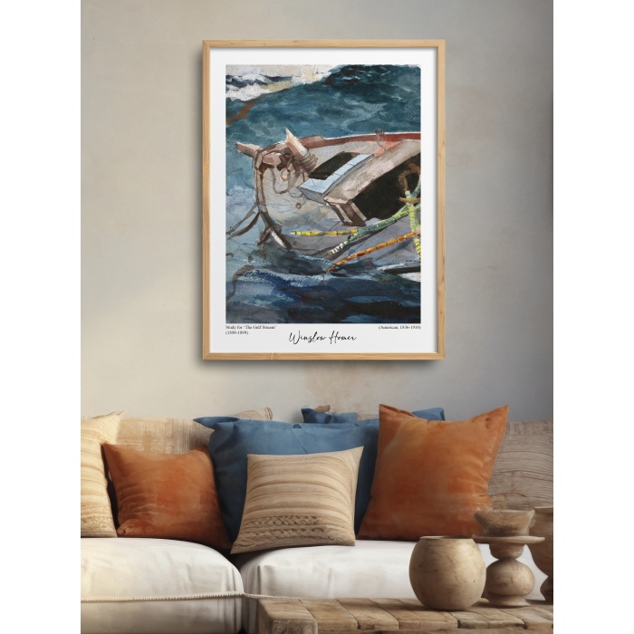 HOMEPACK AHŞAP ÇERÇEVELİ TEK PARÇA TABLO POSTER TABLO TK/181