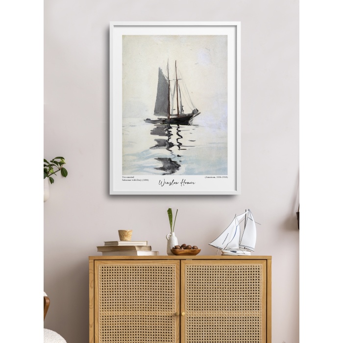HOMEPACK AHŞAP ÇERÇEVELİ TEK PARÇA TABLO POSTER TABLO TK/184