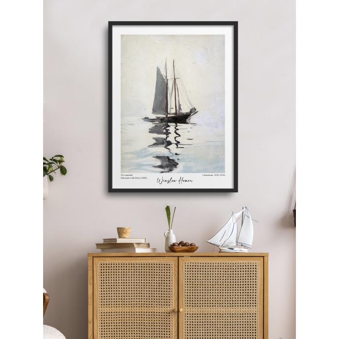 HOMEPACK AHŞAP ÇERÇEVELİ TEK PARÇA TABLO POSTER TABLO TK/184