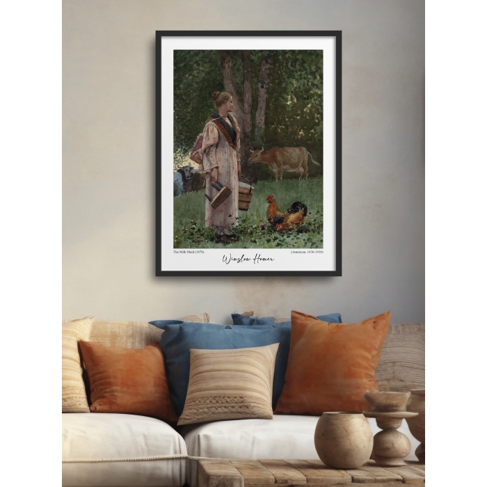 HOMEPACK AHŞAP ÇERÇEVELİ TEK PARÇA TABLO POSTER TABLO TK/189