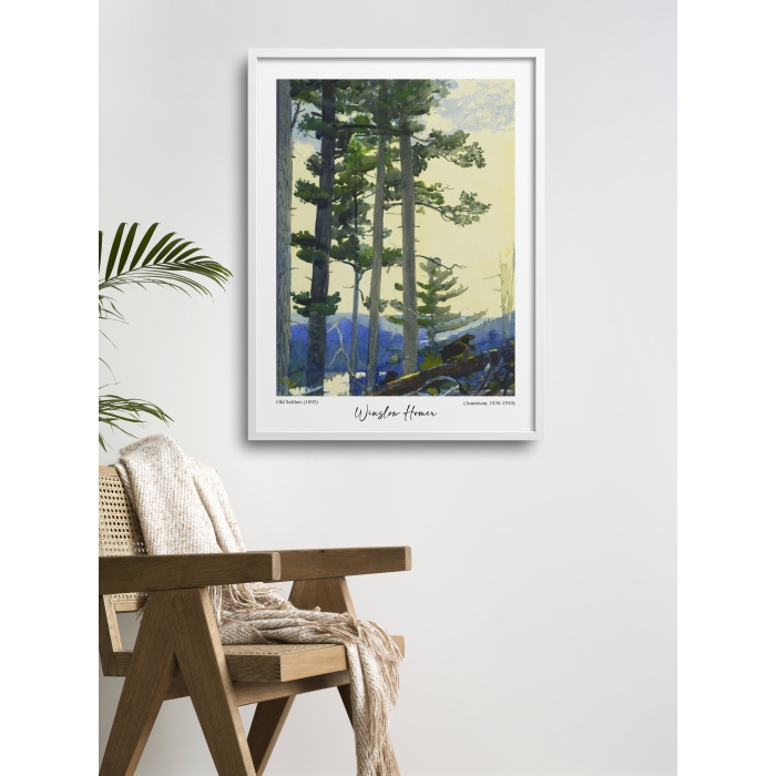 HOMEPACK AHŞAP ÇERÇEVELİ TEK PARÇA TABLO POSTER TABLO TK/190